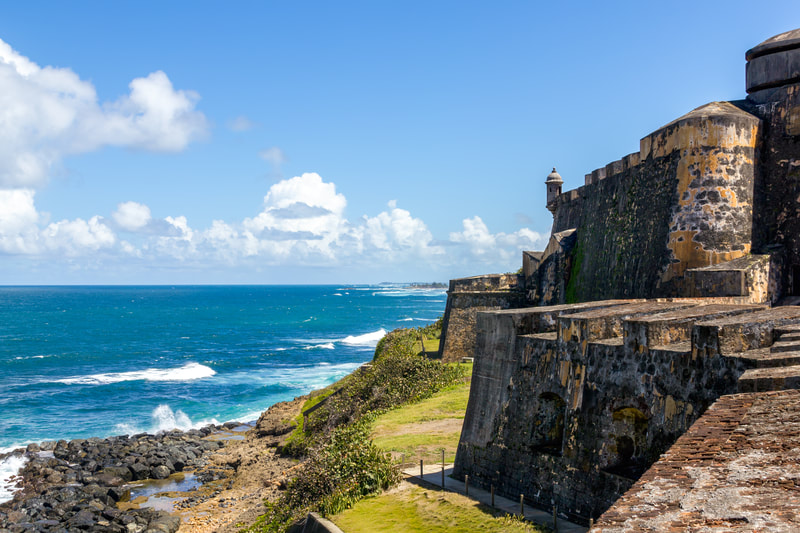 El Moro Fort – Puerto Rico in the Caribbean 