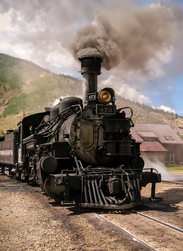 Vintage Steam Train – Durango – Silverton Colorado 