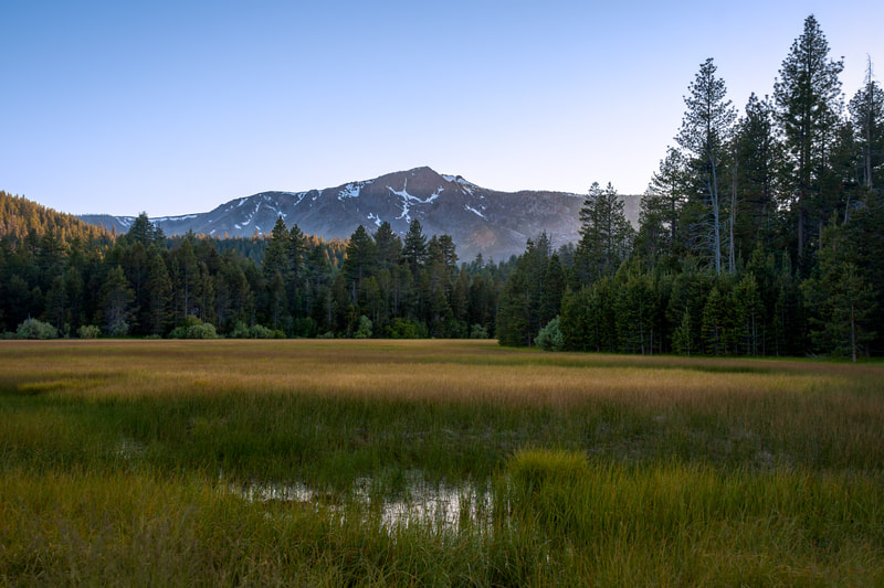 Sunset Lake Tahoe Meadow, California 